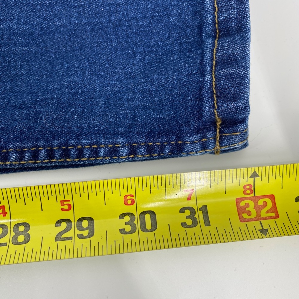 Venus Womens Blue Jeans Size 10L Dark Wash Skinny Mid Rise Denim Pants - Picture 5 of 7